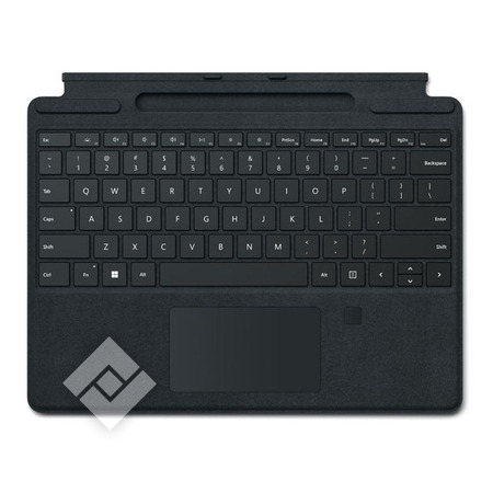 MICROSOFT TYPECOVER SURFACE PRO AZERTY BLACK + FINGERPRINT