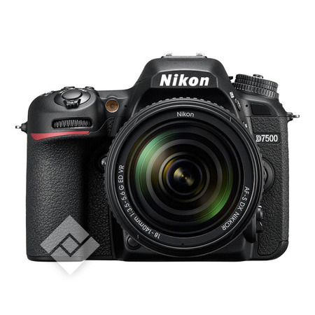 NIKON Reflex fototoestel D7500 + AF-S DX 18-140 VR