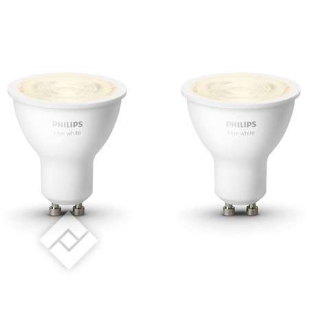 PHILIPS HUE HUE SPOT - WARMWIT LICHT - 2-PACK
