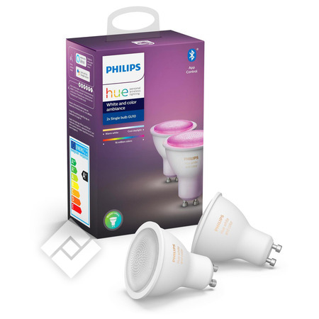 Philips 929003575301 Hue White and Color ambiance 6,3 MR16 spot (single pack