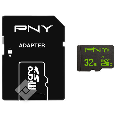 PNY MICROSDHC 32GB +ADAPT