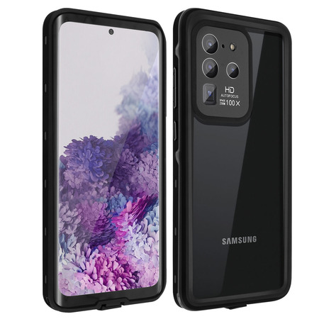 REDPEPPER Coque Samsung Galaxy S20 Ultra Bi-matire Waterproof Film cran Redpepper noir