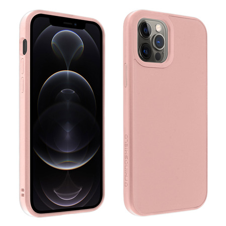 RHINOSHIELD Coque iPhone 12 Pro Max Antichoc Soft Touch SolidSuit Rhinoshield Rose Clair