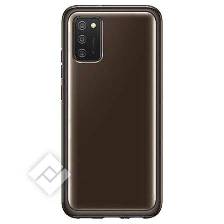 SAMSUNG Soft clear cover Black for Samsung Galaxy A03s