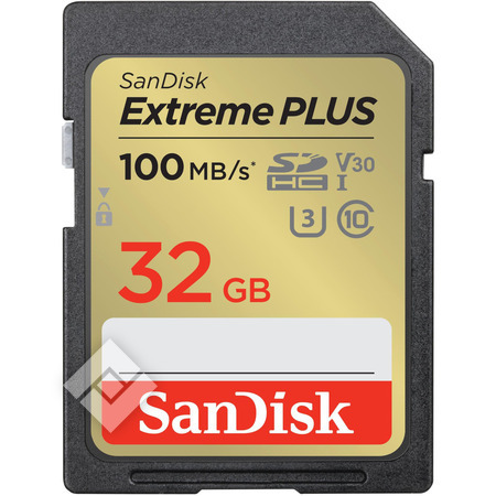 SANDISK SDHC 32GB EXTR PLUS