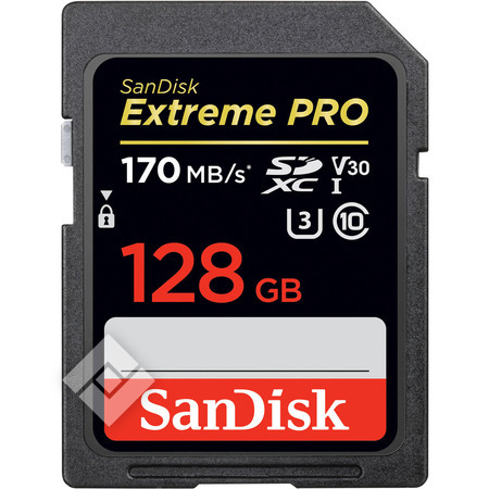 SANDISK SDXC EXTREME PRO 128GB