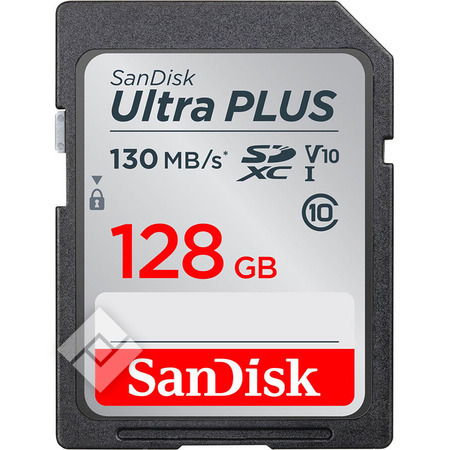 SANDISK SDXC ULTRA+ 128GB