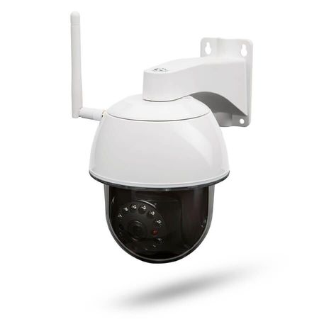 SECUFIRST Caméra IP de sécurité sans fil extérieure à fonction panoramique / inclinaison (CAM214)