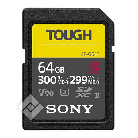 SONY SDXC TOUGH 64GB UHS-II