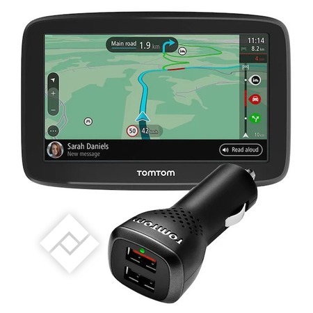 TOMTOM GO CLASSIC 6 + DUAL CHARGER 2.4A
