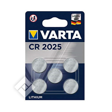 VARTA LITHIUM CR2025 X5