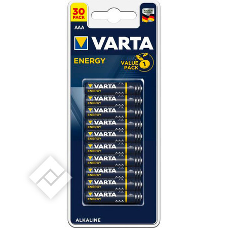 VARTA ENERGY 30 PACK AAA
