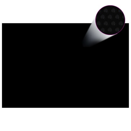 VIDAXL Zwembadhoes 300x200 cm PE zwart
