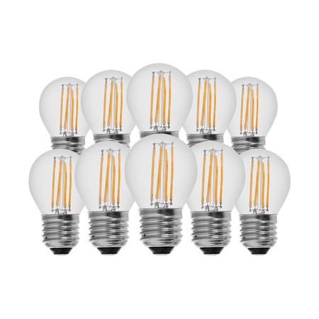 VTAC VT-1980 Lot de 10 ampoules  filament LED kogel - E27