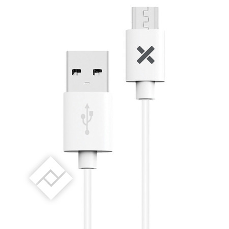 WEFIX CABLE MICRO USB 1M WH