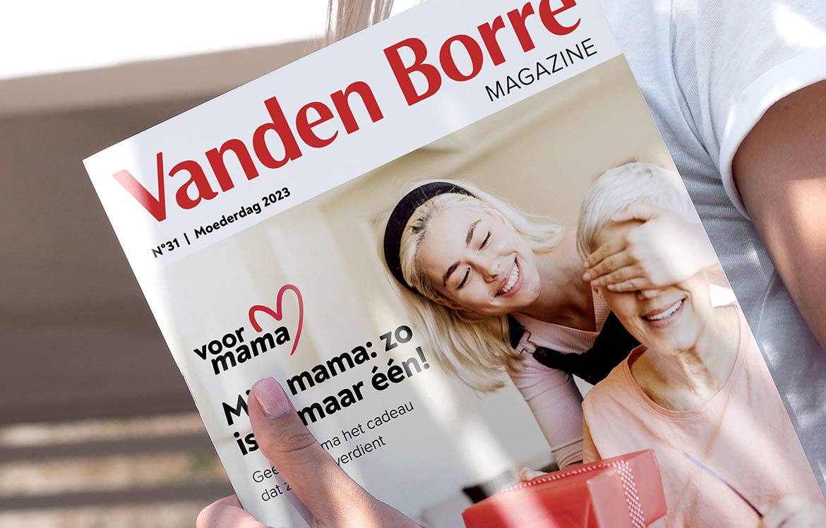 Vanden Borre Moederdag magazine